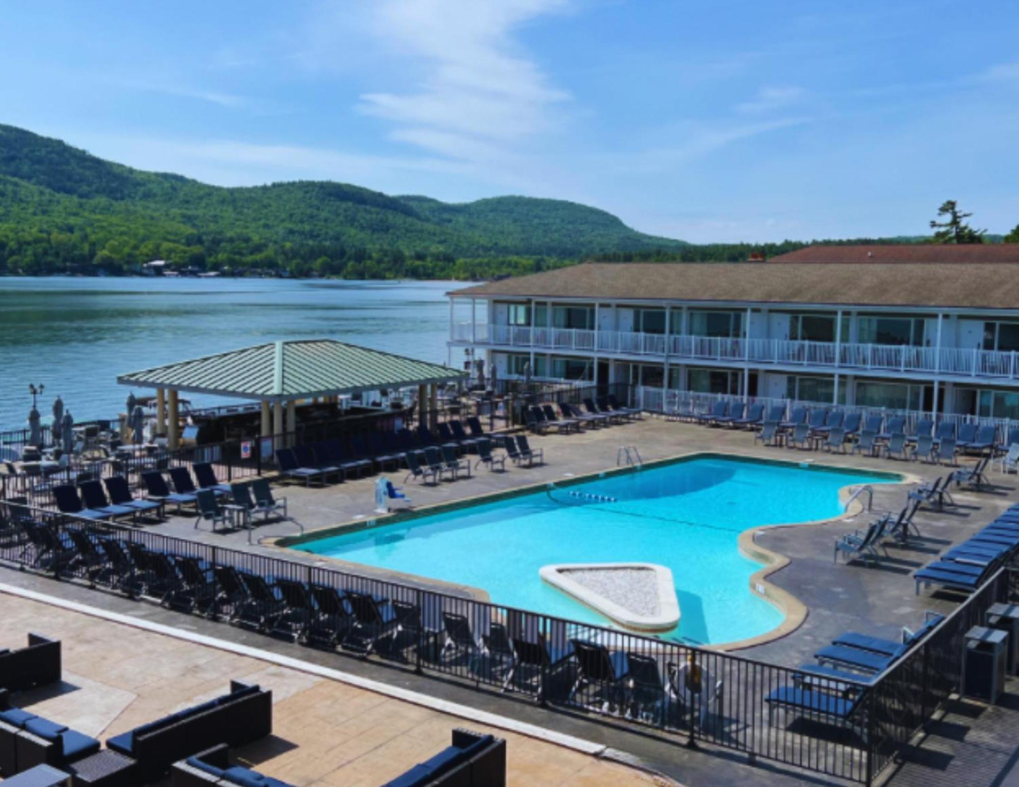 Georgian Lakeside Resort Lake George Luaran gambar